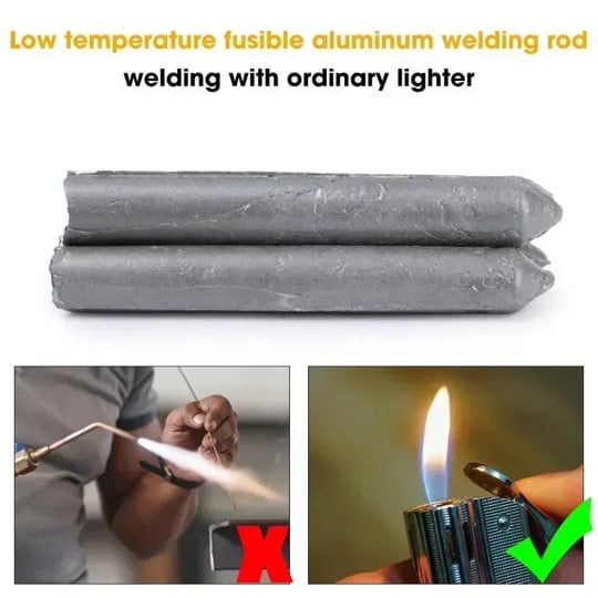 Low Temperature Welding Rods for Repair Holes