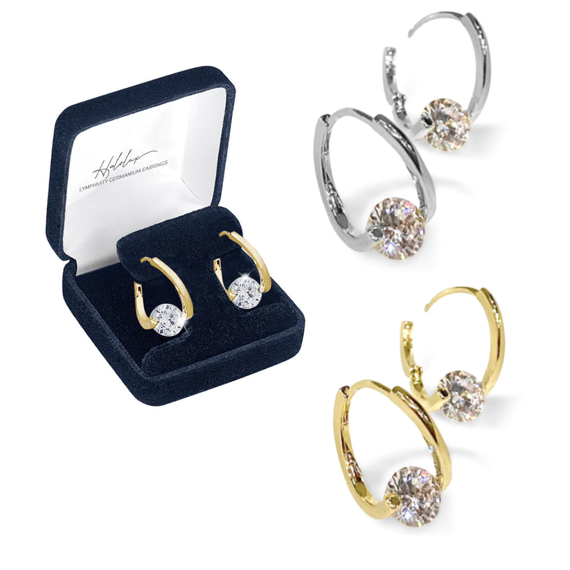 🔥LAST DAY SALE-50% OFF) Lymphvity MagneTherapy Germanium Earrings