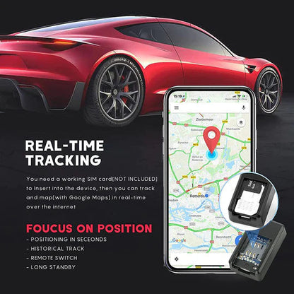 MINI MAGNETIC CAR GPS TRACKING DEVICE™ WITH NO MONTHLY FEE
