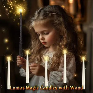 🎃 EARLY HALLOWEEN SALE 50% OFF 🔥 Magical Floating Candles with Wand Remote