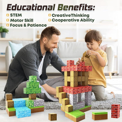 Magnetic Building Blocks