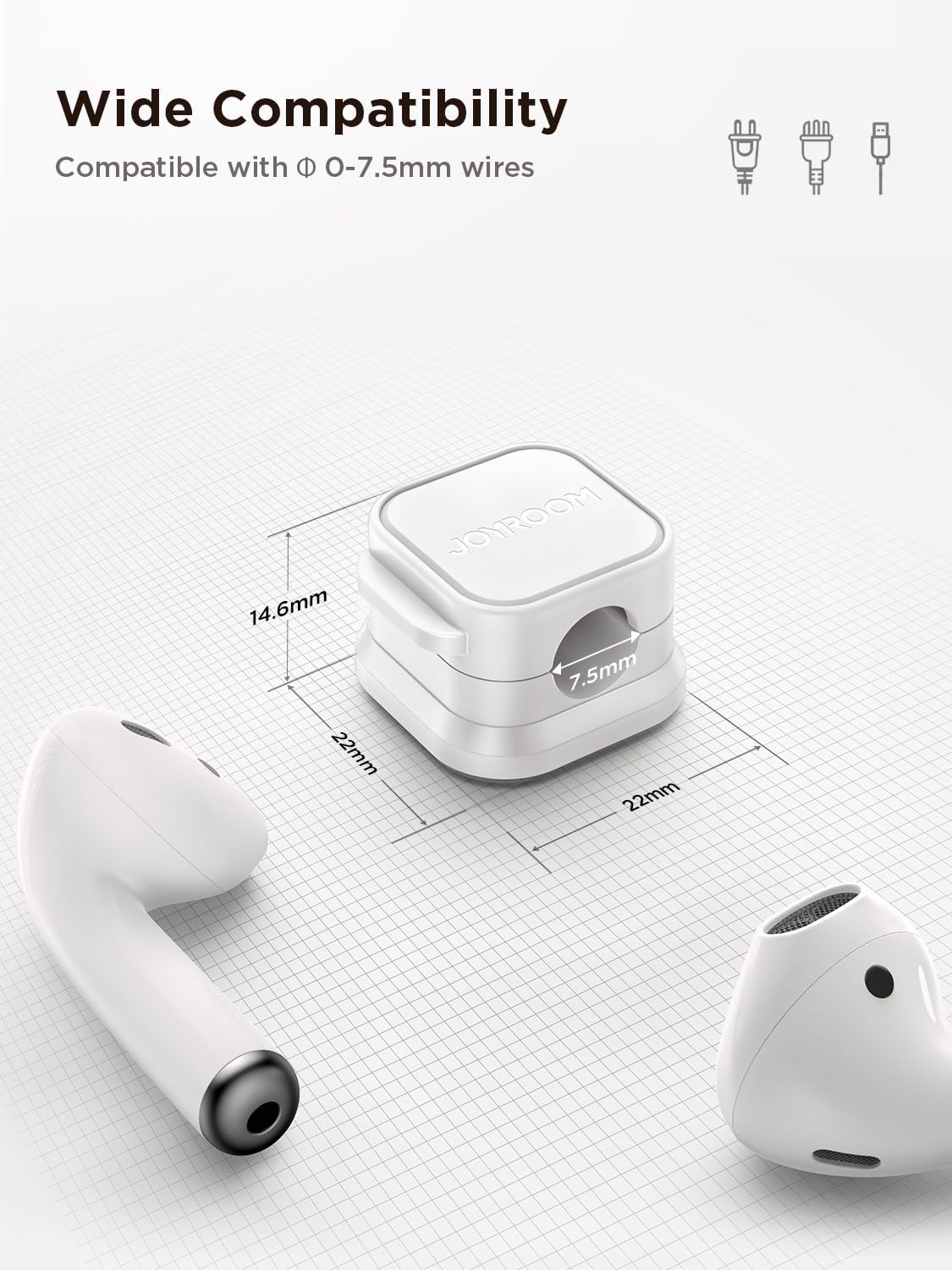 Magnetic Cable Clips