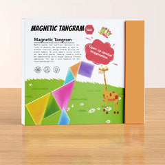 Magnetic Fraction Educational Puzzle