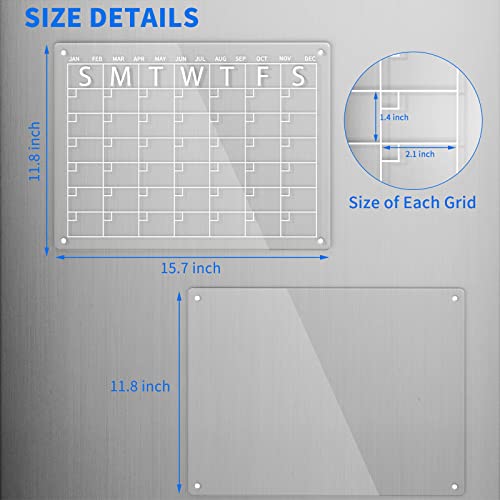 Magnetic Fridge Calendar