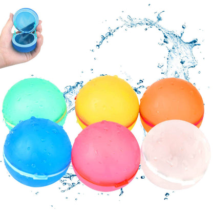 Magnetic Reusable Water Balloons Outdoor Water Summer Fun Toys
