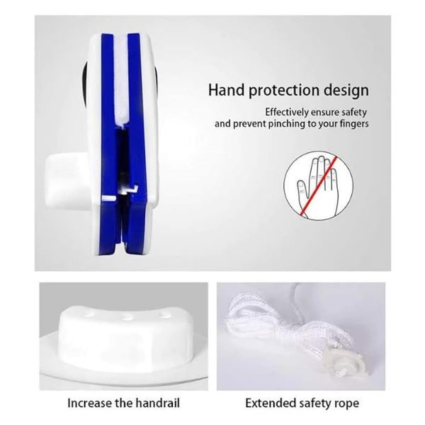 Magnetic Window Cleaner | WINDOWSWIPE | 3+3 FREE Extra Towels