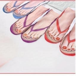 Manicure Print Socks