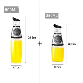 Measurable Glass Bottle Oil Bottle Soy Bottle Kitchenware