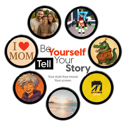 Digital moments display badge For Lovers