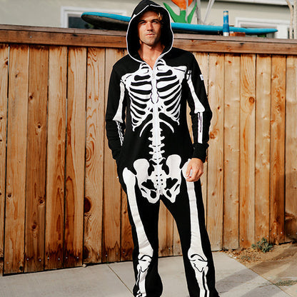 Men's Skeleton Costume