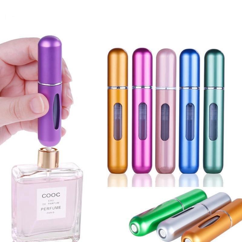 Mini Refillable Fragrance Bottle With Spray Scent Pump