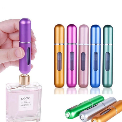 Mini Refillable Fragrance Bottle With Spray Scent Pump