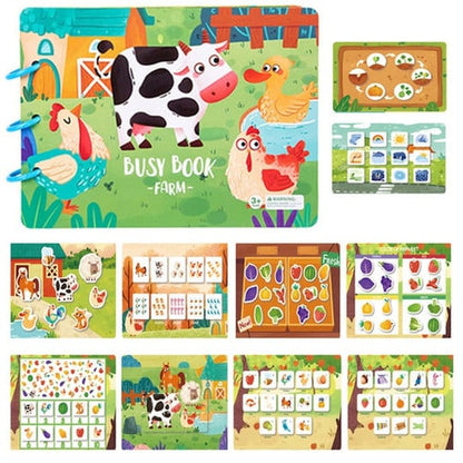 Montessori Toddler Book Toys For Children