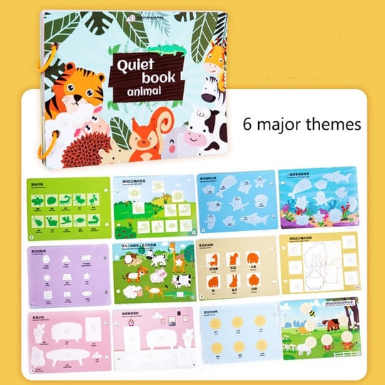 Montessori Toddler Book Toys For Children