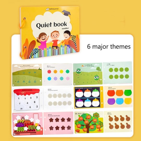 Montessori Toddler Book Toys For Children