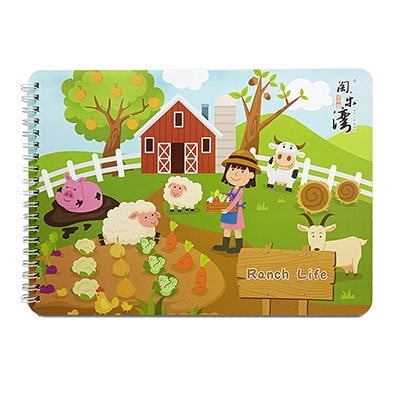 Montessori Toddler Book Toys For Children