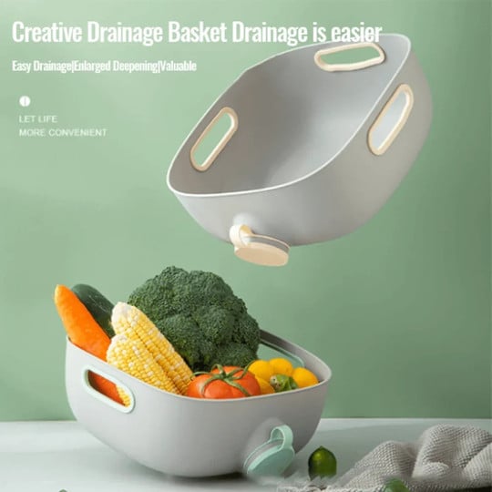 Multi-Functional Draining Basket