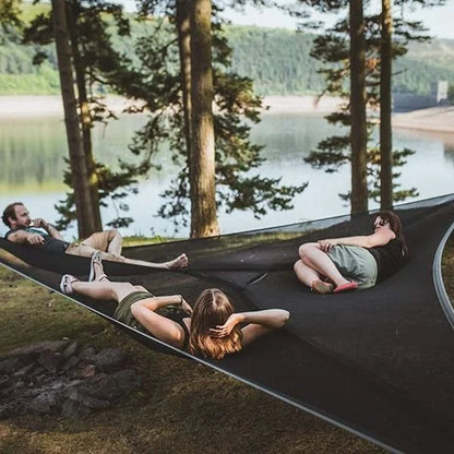 MULTI-PERSON HAMMOCK- PATENTED 3 POINT DESIGN