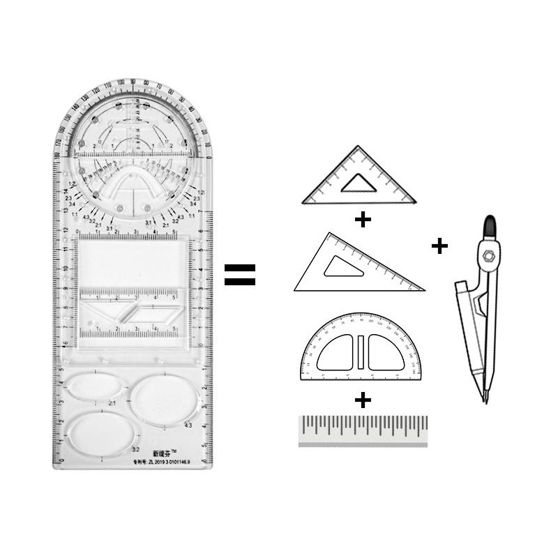 Multifunctional Geometric Ruler