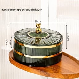 Multi layer Transparent Snacks Box