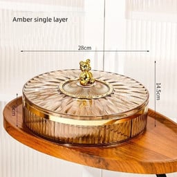 Multi layer Transparent Snacks Box