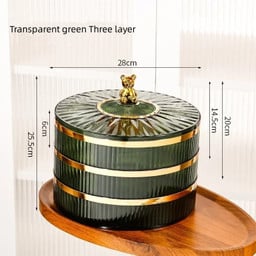 Multi layer Transparent Snacks Box