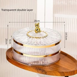 Multi layer Transparent Snacks Box