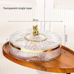 Multi layer Transparent Snacks Box