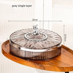 Multi layer Transparent Snacks Box
