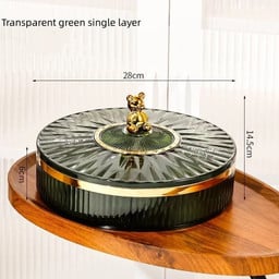 Multi layer Transparent Snacks Box