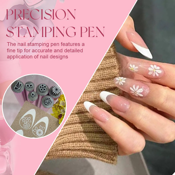 💥Last 3 days special offer!💥Nail Art Stamp Pen