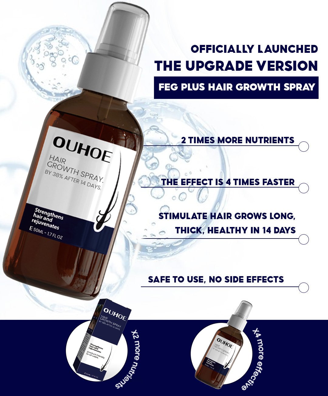 🔥Hot sale 50%OFF🔥Natural Hair Regrowth Spray