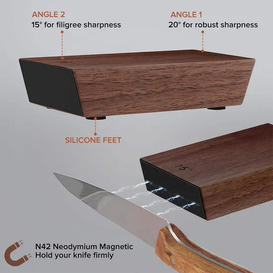 The Original Knife Rolling Sharpener™– Razor-Sharp Knives in Minutes!
