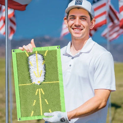 ⛳2024 New Golf Training Mat for Swing Detection Batting