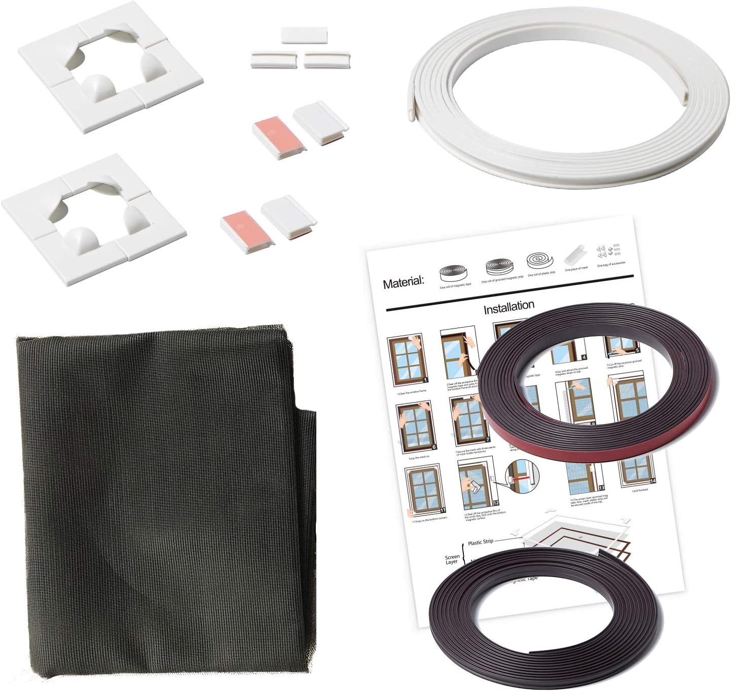 New Magnetic Mosquito Net Screentastic Pro