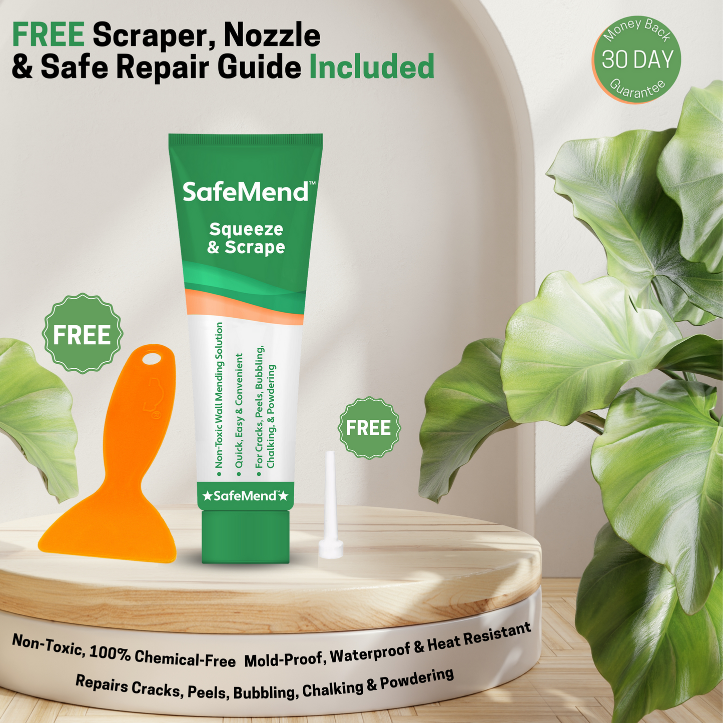 Non-Toxic Wall Repair Solution