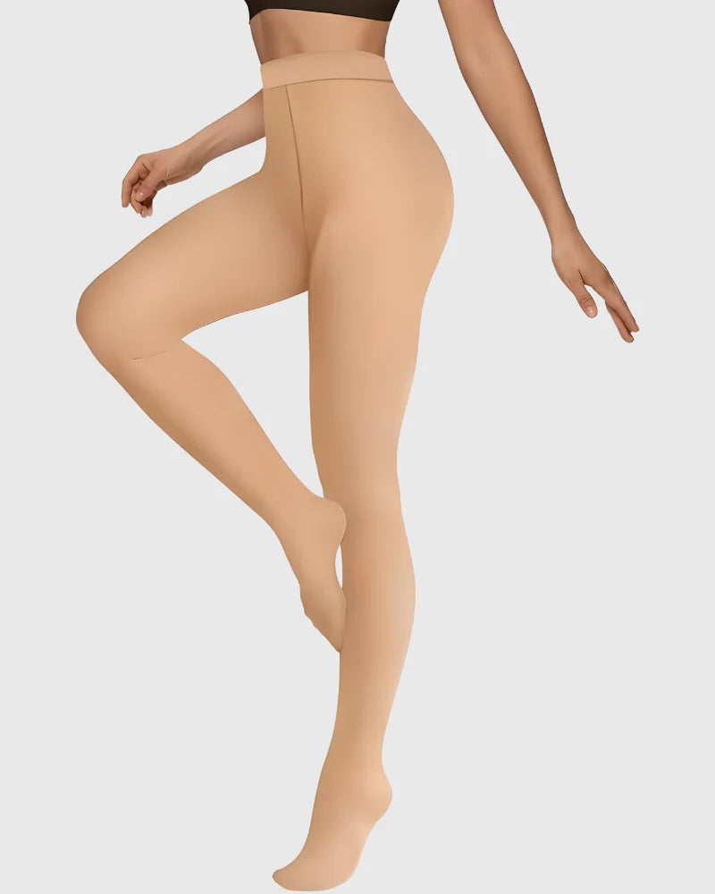 Translucent Fleece Lined Tights