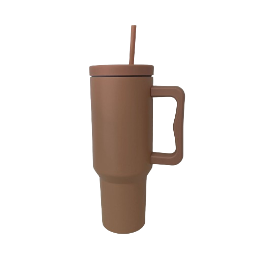 ROAD TRIP TUMBLER Car Fashion Simple Handle Ice Cream Cup