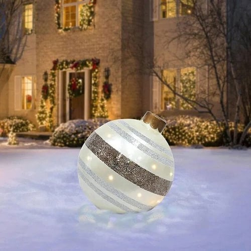 🎄Early Christmas Sale 50%OFF-Outdoor Christmas PVC inflatable Decorated Ball