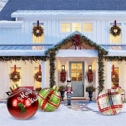 🎄Early Christmas Sale 50%OFF-Outdoor Christmas PVC inflatable Decorated Ball