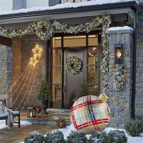 🎄Early Christmas Sale 50%OFF-Outdoor Christmas PVC inflatable Decorated Ball