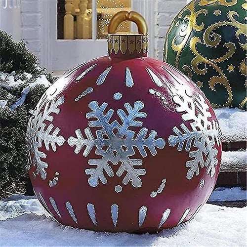 🎄Early Christmas Sale 50%OFF-Outdoor Christmas PVC inflatable Decorated Ball