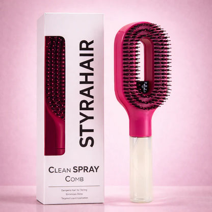 Water Spray Detangling Brush