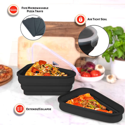 Pizza Storage Container Collapsible - Pizza Container