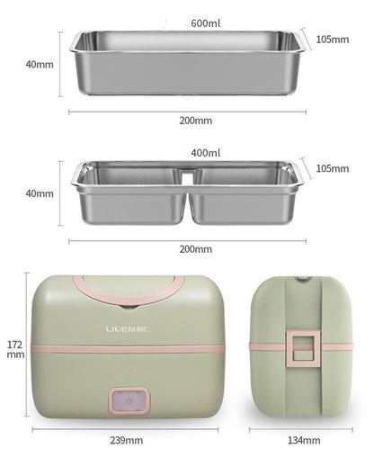 Portable Cooking Electric Lunch Box