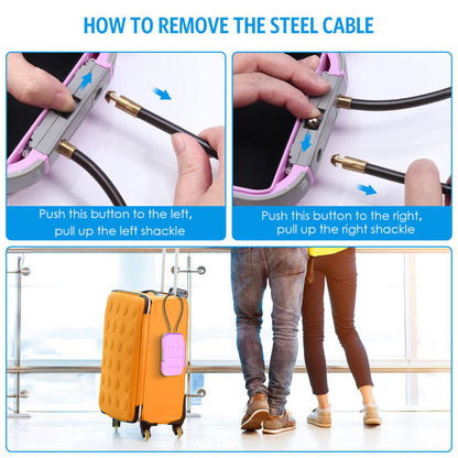 Portable Safe Box LockBox with Code