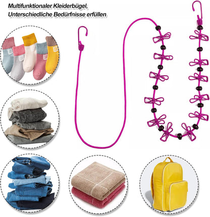 Portable Washing Line Elastic Clothes Line for Travel