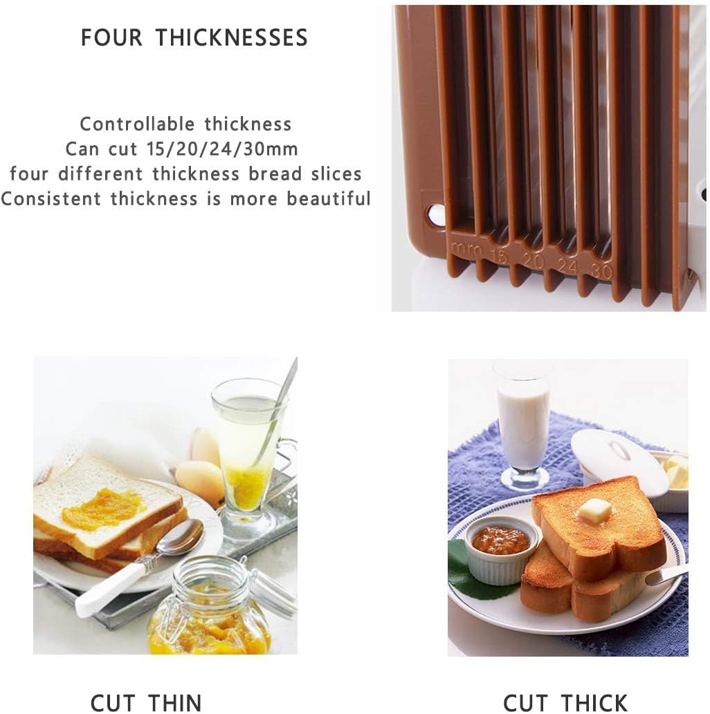Practical Bread Cutter Loaf Toast Slicer