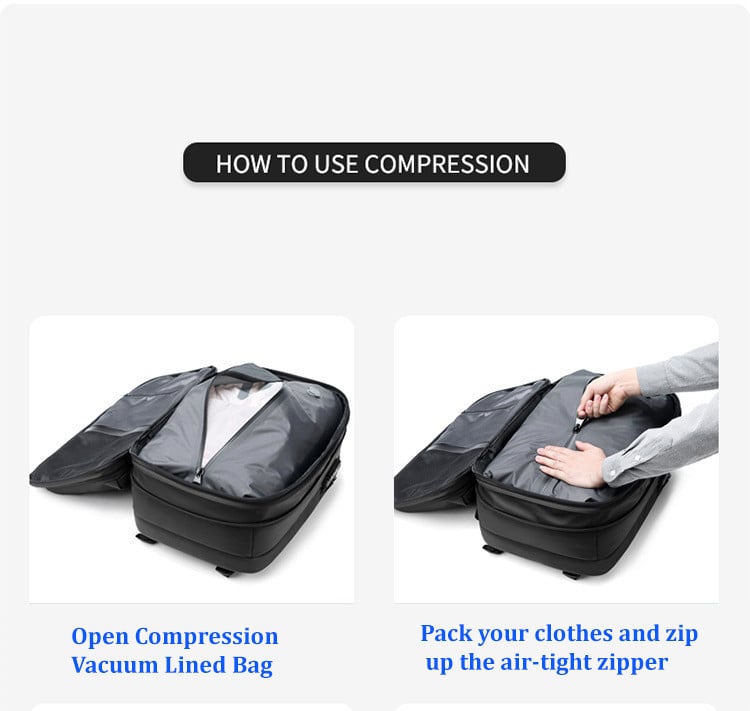 Premium Vacpack™ Vacuum Compression with Electric Pump (🛡️1 year warranty)