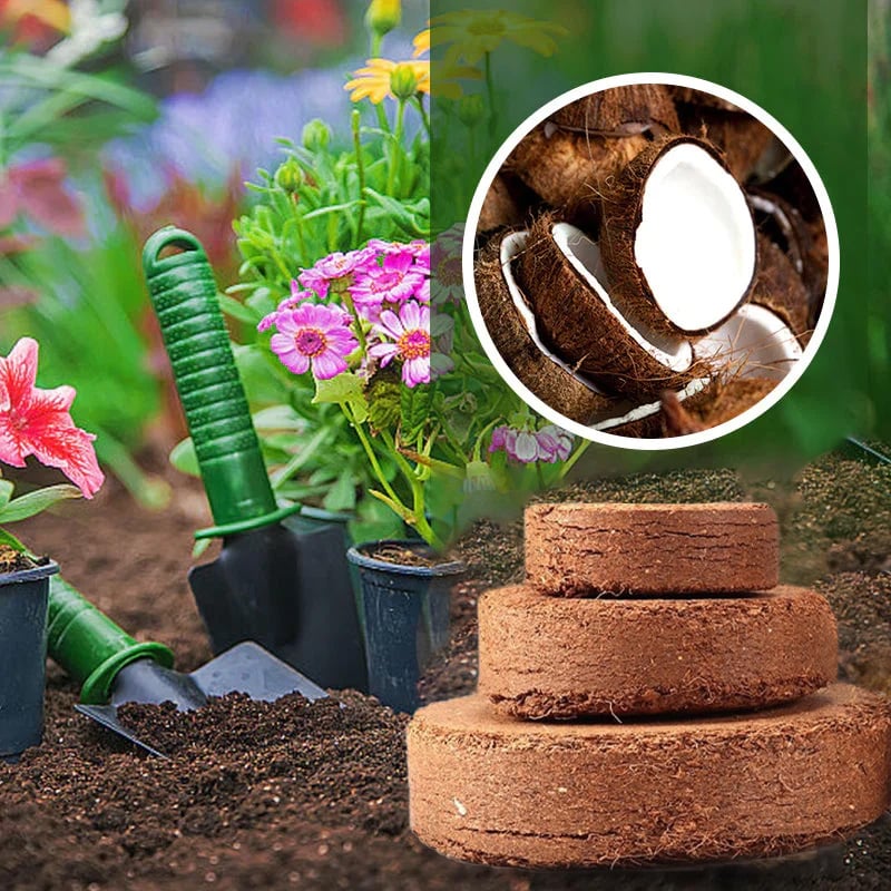 Spring Hot Sale 50% OFF✨ - Premium Organic Coconut Coir Bricks for Plants